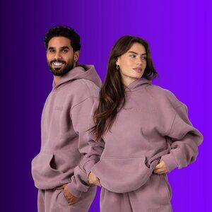 COMFRT Minimalist Hoodie - UNISEX - XL - ORCHID